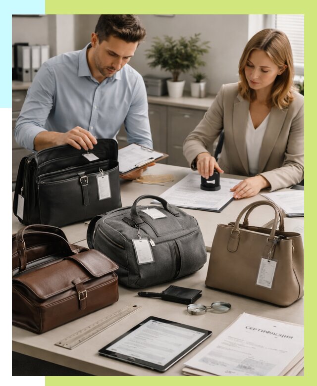 Сертификация сумок в Владивостоке от 7625 руб. | Алешин-Влд