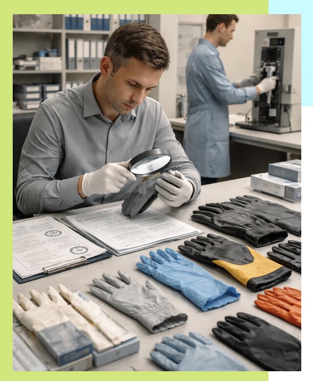 Сертификация перчаток и средств защиты продукции в Владивостоке