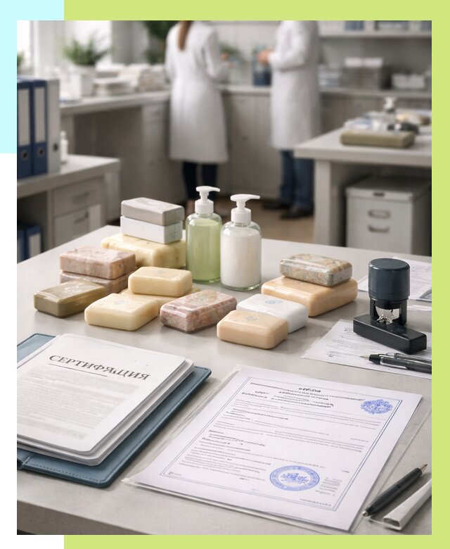Сертификация мыла и сертификат на мыло в Владивостоке от 12199 | Алешин-Влд