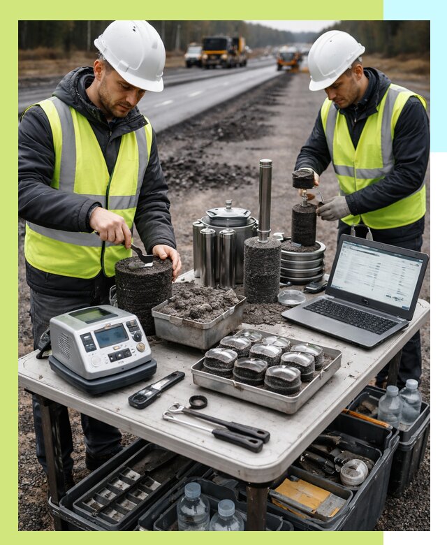 Сертификация асфальта: испытания и подтверждение в Владивостоке