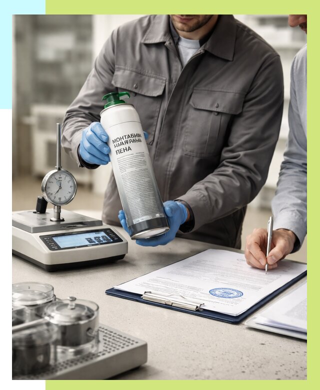 Сертификация монтажной пены в Владивостоке от 15249 р. | Алешин-Влд