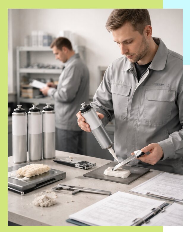 Сертификация монтажной пены и соответствие стандартам в Владивостоке