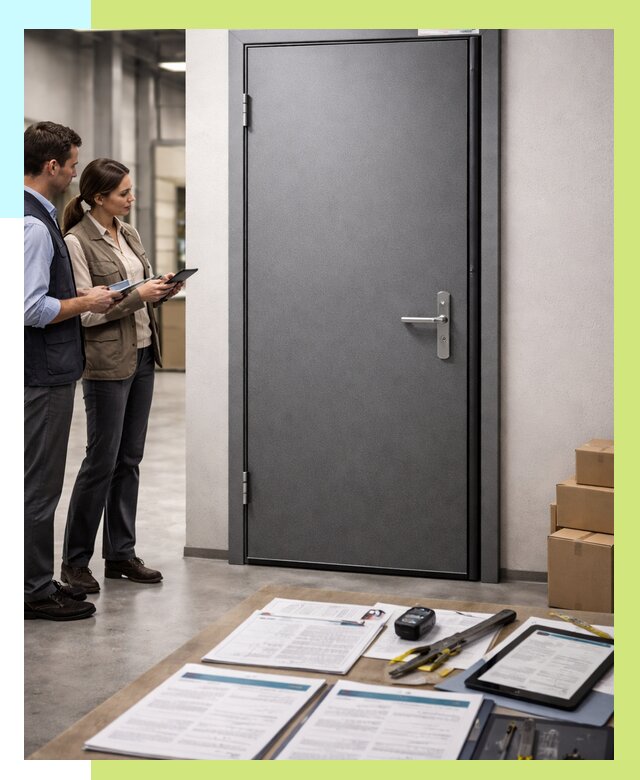 Сертификация противопожарных дверей в Владивостоке от 9149 р. | Алешин-Влд