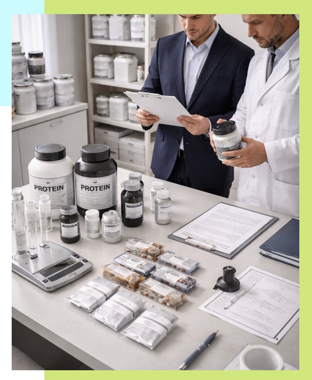 Сертификация спортивного питания в Владивостоке от 15249 р., Алешин-Влд