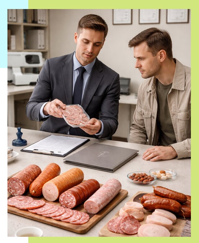 Сертификация колбасных изделий в Владивостоке от 7625 р. | Алешин-Влд