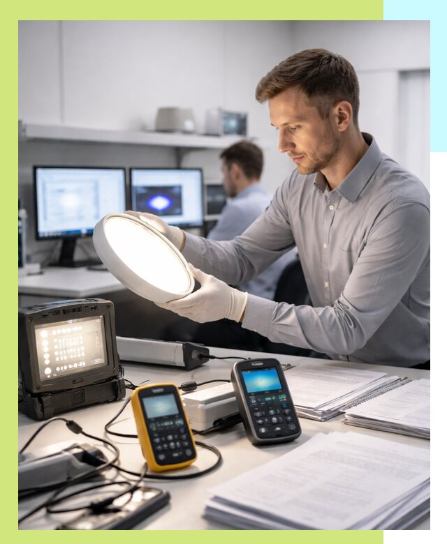 Сертификация светильников в Владивостоке: испытания и оформление