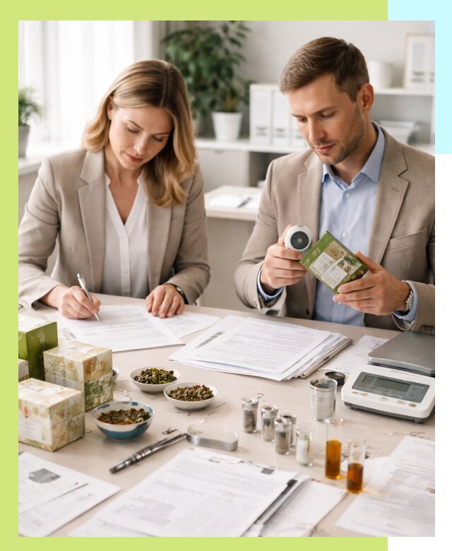 Разработка ТУ на чай и маркировку продукции в Владивостоке