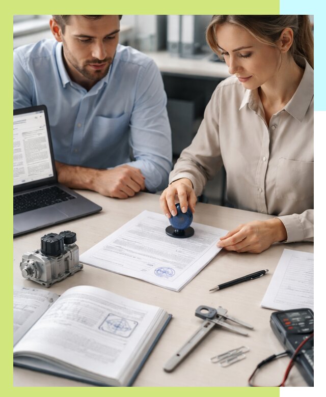 Выдача паспорта изделия и техническая экспертиза продукции в Владивостоке