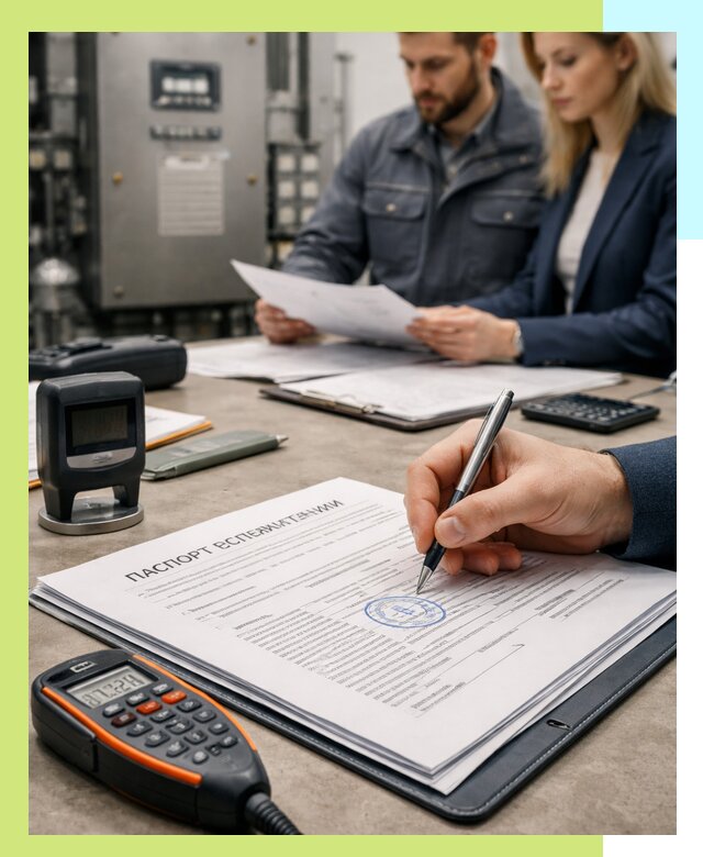 Оформление паспорта эксплуатации оборудования в Владивостоке