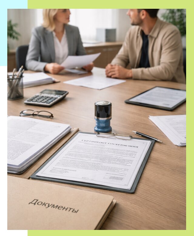 Сертификат соответствия на продукцию в Владивостоке от 15249 р.|Алешин-Влд