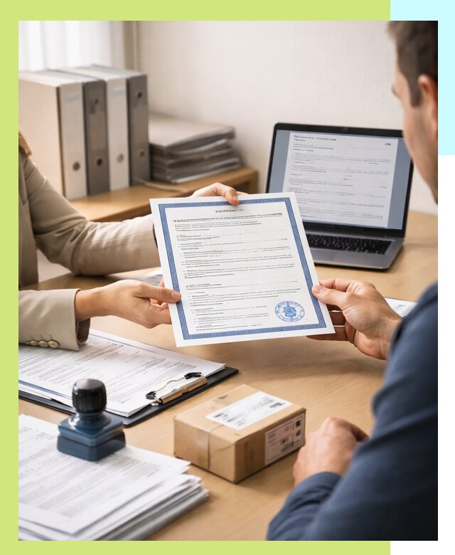 Оформление сертификата соответствия на продукцию в Владивостоке