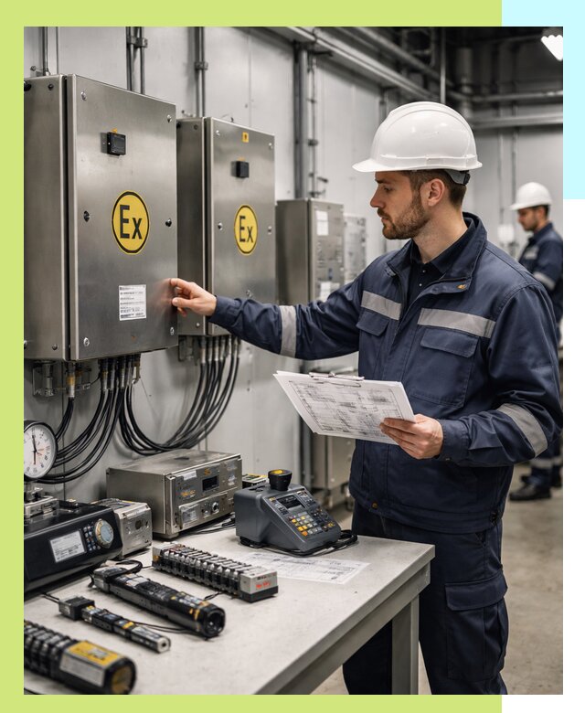 Сертификат взрывозащиты промышленного оборудования в Владивостоке