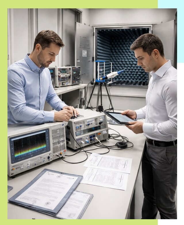 Оформление и выдача сертификата ЭМС для продукции в Владивостоке