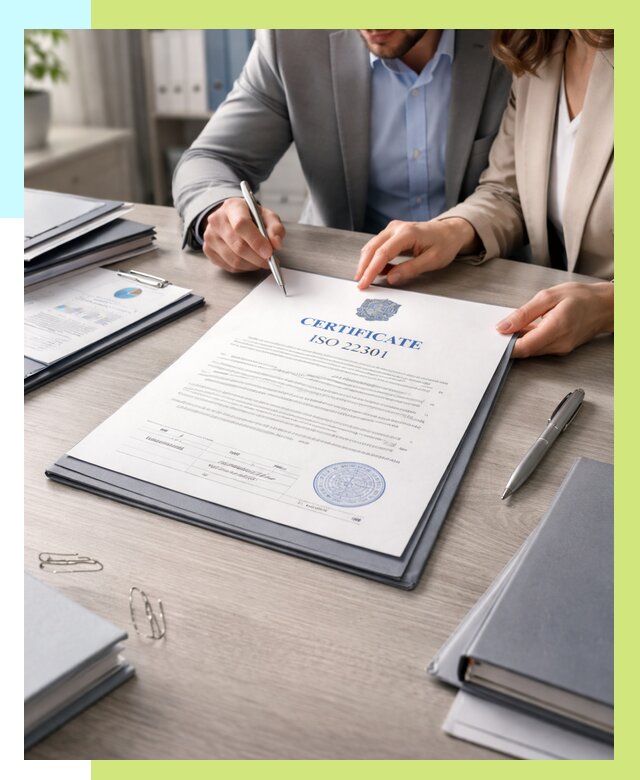 Сертификат ISO 22301 в Владивостоке от 45747 р. | Алешин-Влд срочно