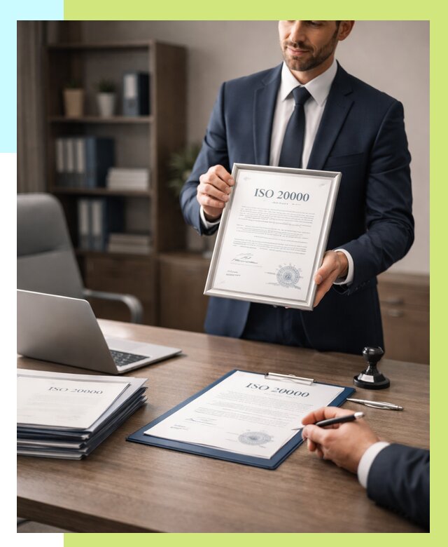 Сертификат ISO 20000 в Владивостоке под ключ от 121992 р., Алешин-Влд