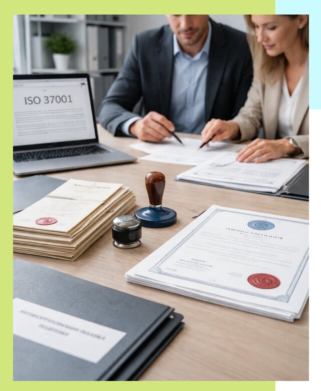 Получение сертификата ISO 37001 по системе борьбы с коррупцией в Владивостоке